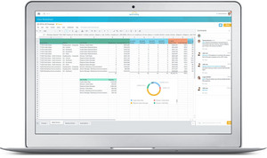 Workday’s worksheets provide the same look and feel of a spreadsheet but with real-time data in Workday.