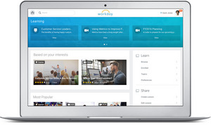 Because it’s unified with Workday HCM, Workday Learning knows the learner and can recommend content based on their preferences and topics of interest.