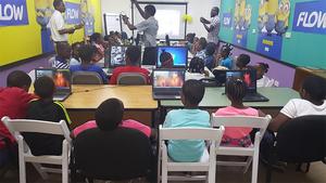 Participants at the Barbados "IT for Teens Summer Program"