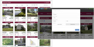 Screenshot of an Elevate created website from Elm Street Technology