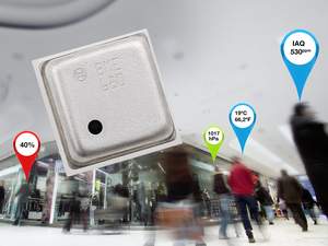 Bosch Sensortec BME-680, a 4-in-1 sensor that measures air quality