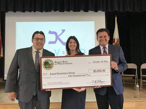 Kavod Elementary School Awarded $5,000 Barona Education Grant to Purchase Books, Mathematics Materials and Literacy Learning Centers
