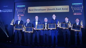 Sime Darby Property, Best Developer (South East Asia) winner, with the other Best Developer 2016 country winners