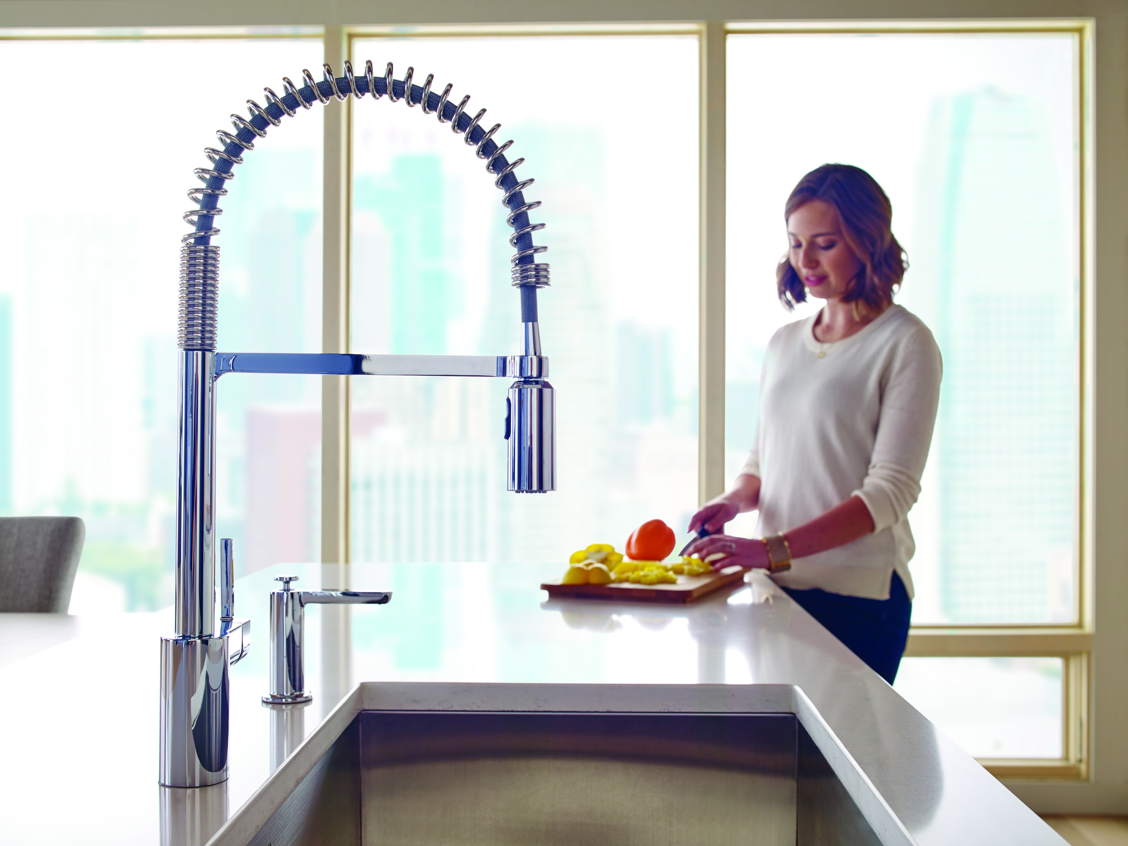 Moen Align Spring Kitchen Faucet