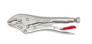 
The Locking Pliers come in a variety of styles. Featured above is the C10CVN 10” Curved Jaw Locking Pliers with Integral Wire Cutter.  
