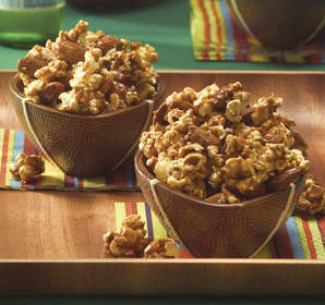 Caramel-Nut Popcorn Crunch