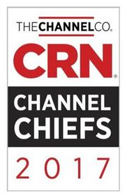CRN Channel Chiefs 2017 award logo