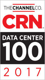 CRN Data Center 100 Award logo