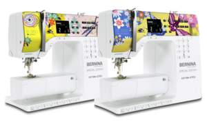 BERNINA 350 Special Edition with "I Love Sewing" and "Hello Lovely" Faceplates Designed in Partnership with Cotton+Steel.