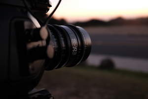 Sigma's 18-35mm T2 Cine Lens in action on the set of "Shadows On The Road"
