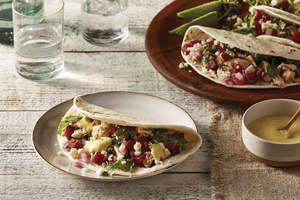 hicken Soft Tacos with Pickled Beet Salsa
