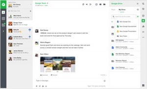 Create new Google Drive spreadsheets, documents or presentations directly from Flock.