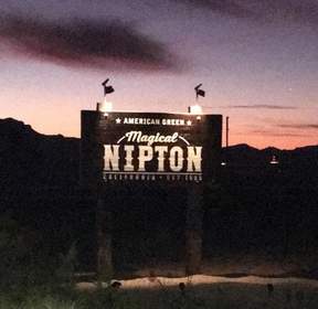 American Green Welcomes You to Nipton, California