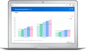 Workday Benchmarking enables customers to better understand their individual organization's relative performance with current, reliable data.