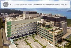 NTT Communications Hong Kong Financial Data Center Tower 2 (FDC2) is the first Data Center in Hong Kong & China to gain LEED CS-2009 Platinum Certification